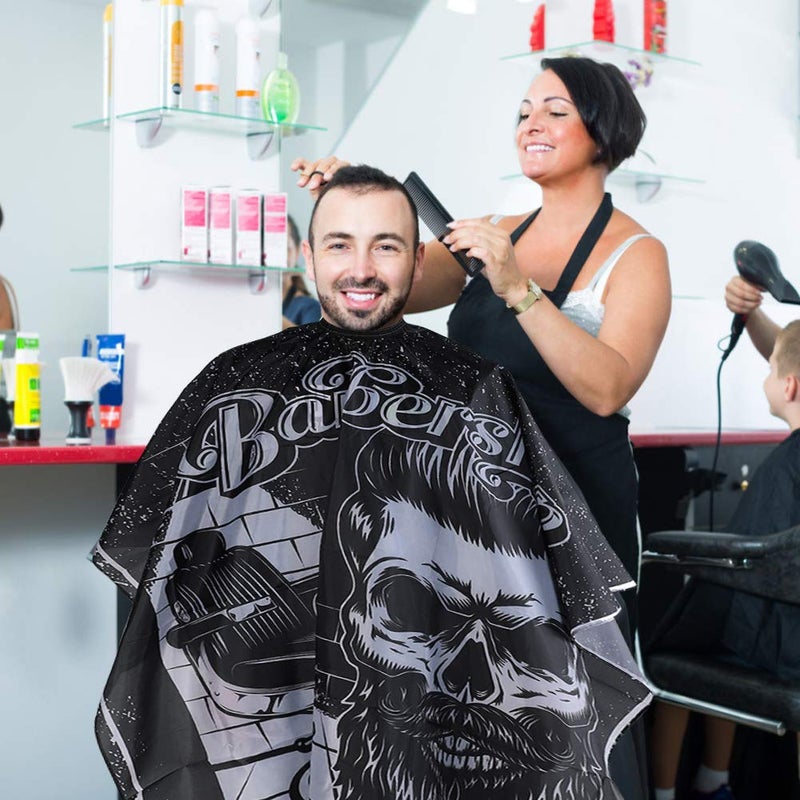 woobles Cutting Hair Waterproof Haircut Salon Barber Cape Hairdressing Apron Wrap Gown Nylon Haircuting Salon Cape - Image 4